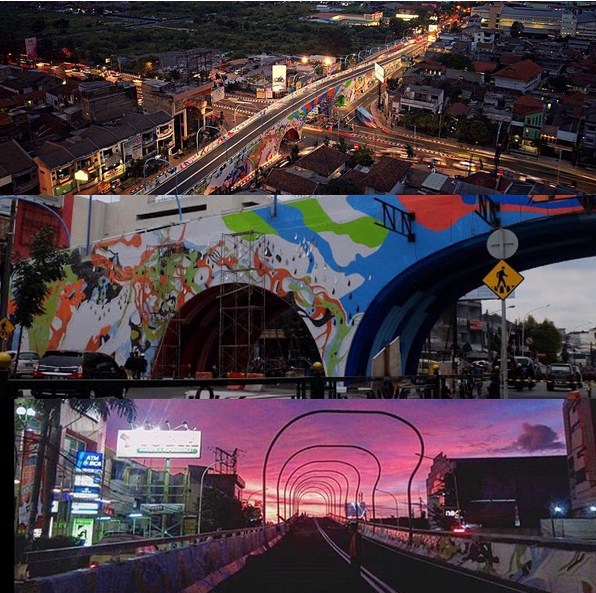 Fly Over Antapani di Kota Bandung