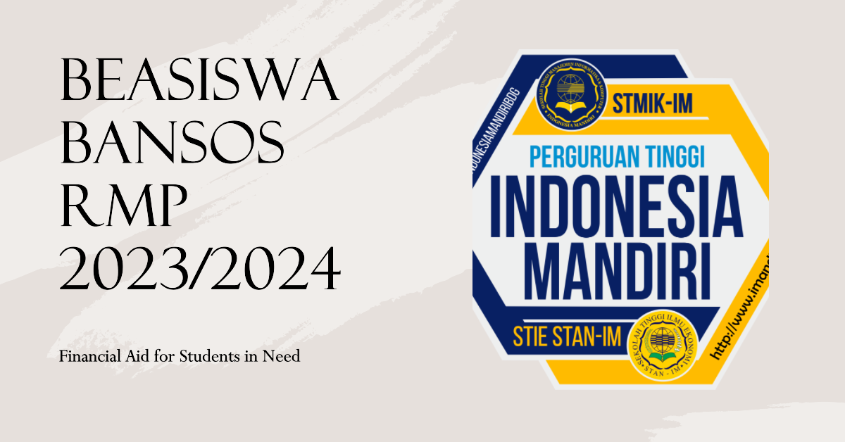 Besiswa Bansos Rawan Melanjutkan Pendidikan (RMP) Tahun 2023/2024 Besiswa Bansos Rawan Melanjutkan Pendidikan (RMP) Tahun 2023/2024