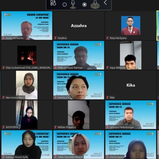 Webinar Series BEM IM: Pemanfaatan Data Science untuk Industri